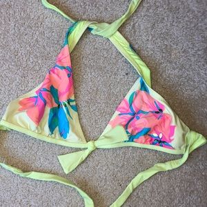 Lime green bikini
